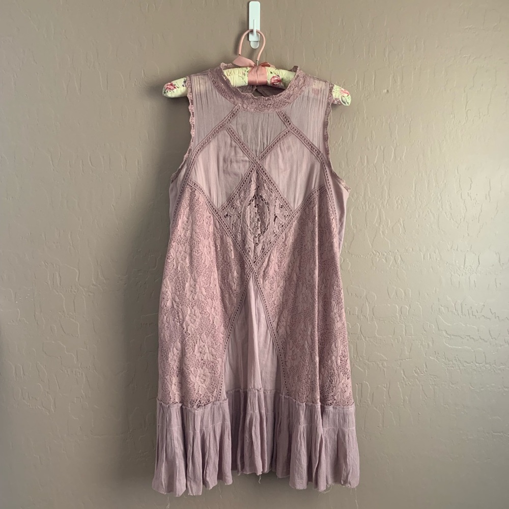 Free People Angel Lace Dress sz M